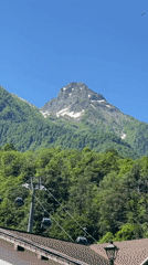 Sightseeing through Estosadok's mountain resort village