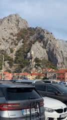Street-level scenes from Omiš, Croatia's dramatic coastal setting