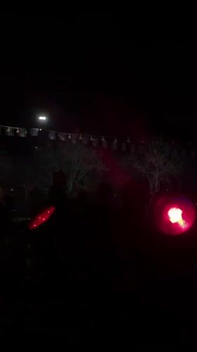 Nighttime outdoor concert draws crowds in Sdot Dan region