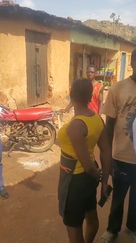 Rural daily life scenes captured in Vom, Nigeria