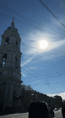 Morning street life documented across central Saint Petersburg