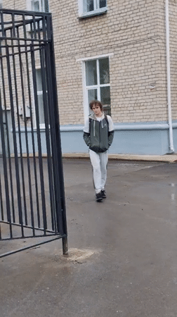 Spring day life captured across Chaikovsky, Russia