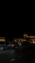 Evening street scenes documented in central Yerevan