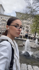 Spring afternoon captured at Moscow's Chistye Prudy park