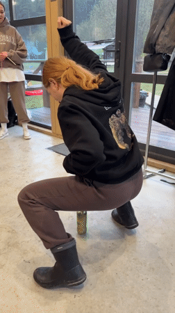 Families enjoy recreational activities at Yekaterinburg lodge facility