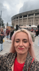 Live concert and festival outside Luzhniki Stadium, Moscow