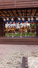 Traditional folk festival in full swing in Markovskiy, Russia