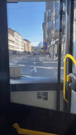 Regular traffic including ambulance observed on Tallinn streets