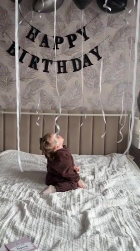 Child's birthday celebration documented in Reshetnikovo, Russia