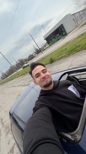 Man Takes Selfies Through Car Sunroof in Shumen