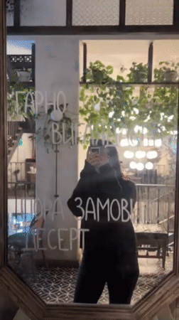 Young Woman Documents Daily Life in Odesa with Pets