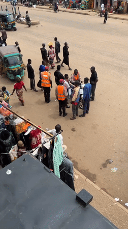 Daily street life documented in Bukuru Nigeria marketplace area