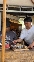 Early morning scenes from North Kuta beaches and restaurants