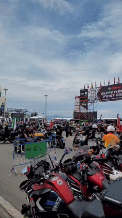 Superbike Fest 2026 draws motorcycle enthusiasts in early morning gathering