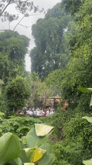 White-clad worshippers gather for temple ceremony in Blahbatuh