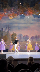 Ballet performance featuring 15 dancers staged in Ulyanovsk, Russia