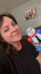 Morning family moments documented in Russian household
