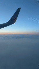 Norwegian Air passengers document routine flight moments over Egypt
