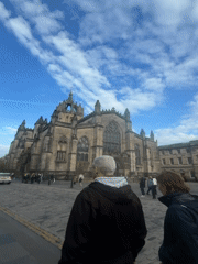 St. Giles' Cathedral documented in Edinburgh city center