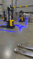 Morning warehouse operations and workplace activities documented in Russia
