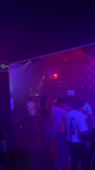 Late-night clubbing scene captured at Barcelona's Jamboree nightclub