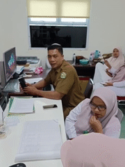 Morning scenes at a public institution in Mesjid Reuntoh, Indonesia