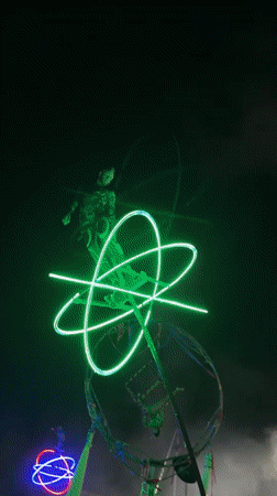 Circus performers spotted in metal cages at Gabrovo venue
