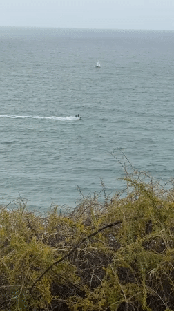 Recreational boats, jet ski spotted off Netanya coast