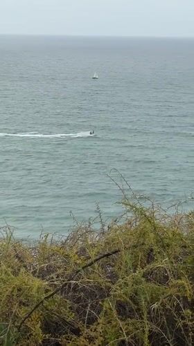 Recreational boats, jet ski spotted off Netanya coast