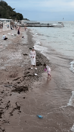 Novorossiysk waterfront in full summer swing