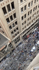 Knicks fans pack NYC streets in blue and orange