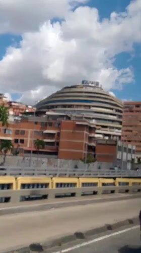 Everyday street scenes documented during evening commute in Caracas