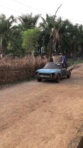 Ordinary afternoon captured in Akwanga, Nigeria streets and skies