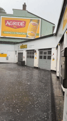 Hailstorm blankets Milan streets with ice in May weather event