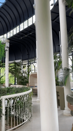 Ornate lounge space documented in North Kuta, Indonesia