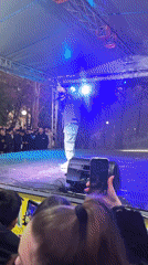 Evening concert draws young crowd in Ruse, Bulgaria
