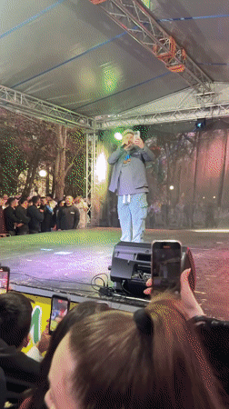 Evening concert draws young crowd in Ruse, Bulgaria