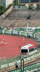 Sprint race held at Stara Zagora stadium