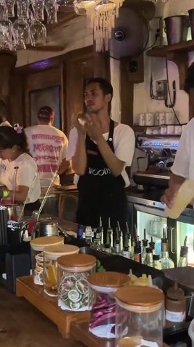 WOODS venue operates with bartenders, DJ in Mengwi Indonesia
