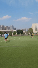 Soccer game observed at Chongqing High-tech Zone recreational facility