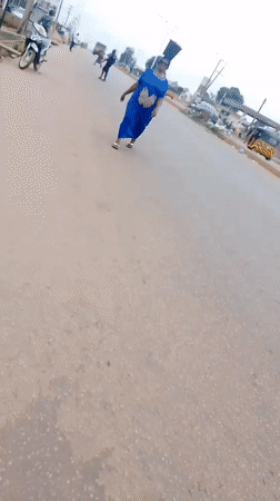 Heavy rain floods Sabon Tasha neighborhood streets in Nigeria