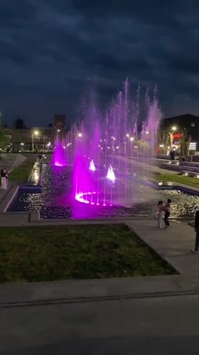 Evening scenes documented across Gyumri, Armenia's public spaces