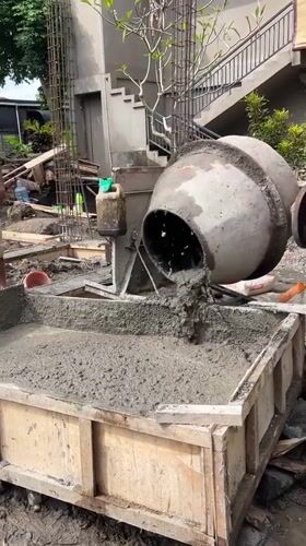 Early morning construction activity observed in Ubud District