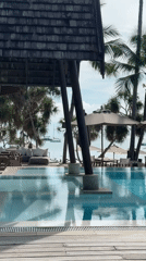 Pool days and beach bar hours at Choeng Mon resort
