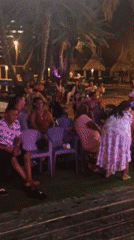 Evening social gathering with outdoor seating, indoor games in Porlamar