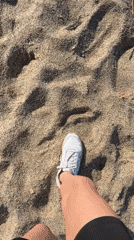 Morning beach life documented in Alanya, Turkey resort area