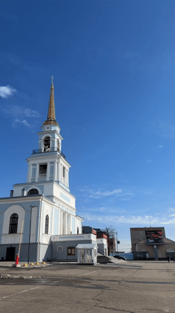 Visitor documents churches, cafes, industry during Votkinsk walkabout