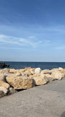 Coastal scenes documented along Varna Bulgaria Black Sea waterfront
