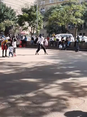 Roller skating and inline hockey activities observed in Nairobi
