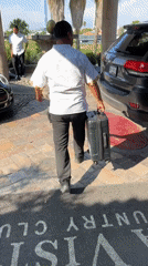 Evening activities documented at Mexico country club, nearby parking